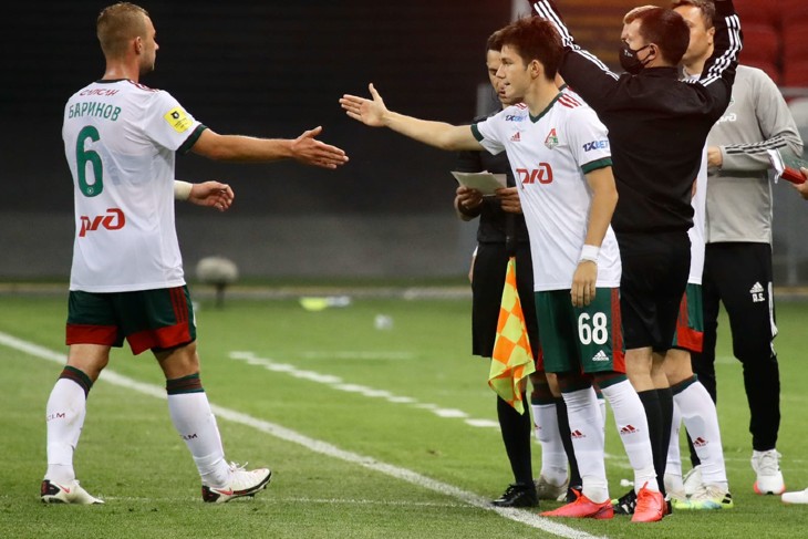 Дебют в «Локомотиве»