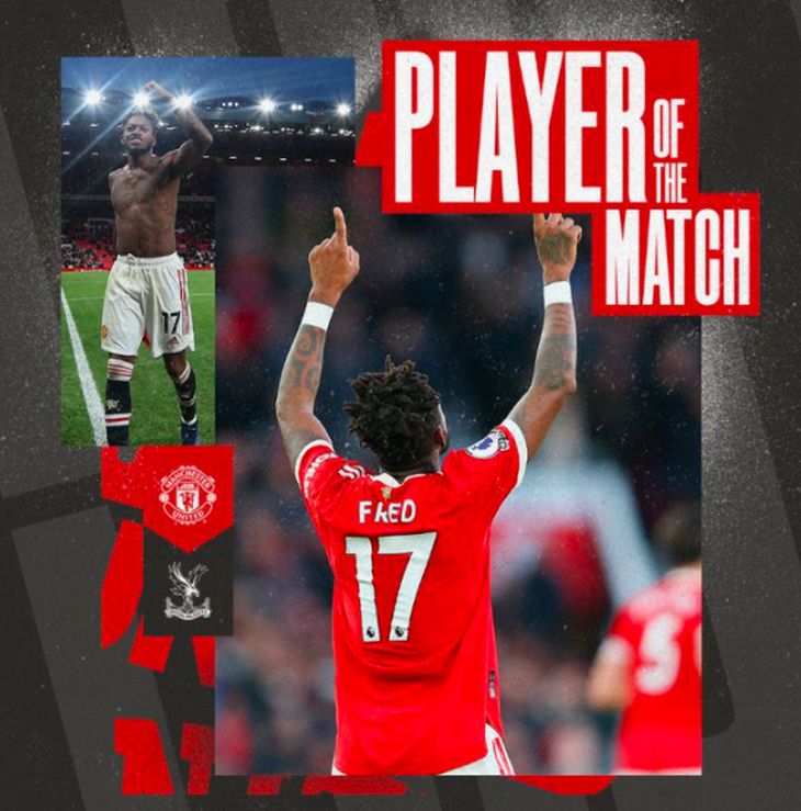 Фред признан лучшим игроком матча