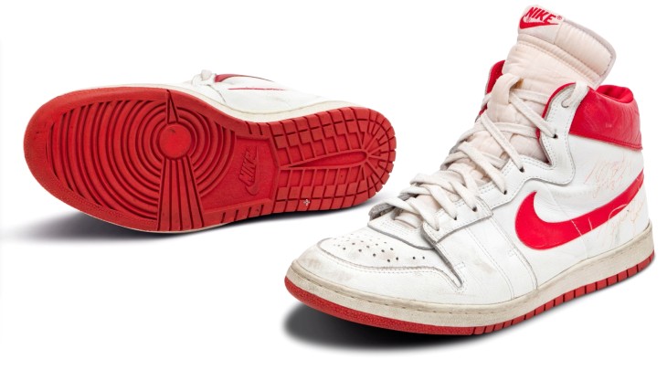 Nike Air Jordan Майкла Джордана, проданные на аукционе за 1,5 млн долларов