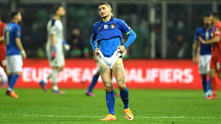Италия во второй раз кряду не сыграет на чемпионате мира