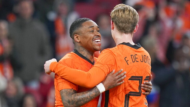 Стивен Бергвейн и Френки де Йонг