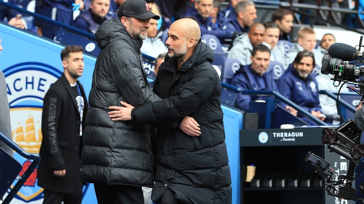 Борьба Гвардиолы и Клоппа за титул вышла на финишную прямую Борьба Гвардиолы и Клоппа за титул вышла на финишную прямую