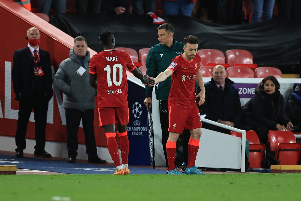 Садио Мане и Диогу Жота