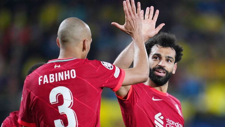 Фабиньо и Мохаммед Салах Фабиньо и Мохаммед Салах