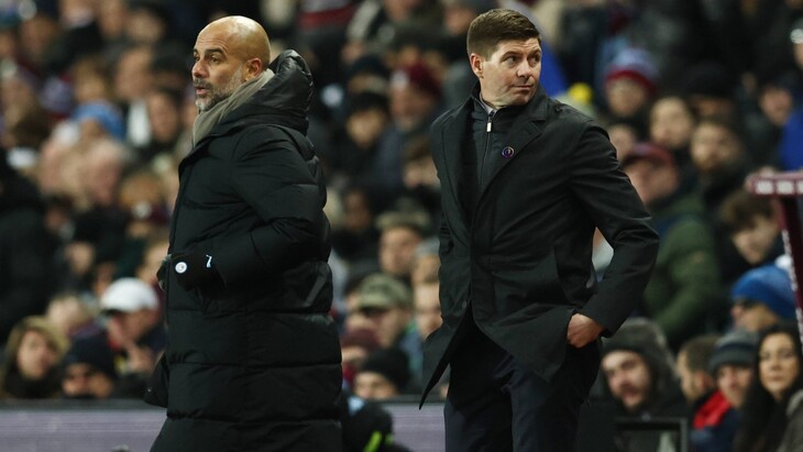 Хосеп Гвардиола и Стивен Джеррард