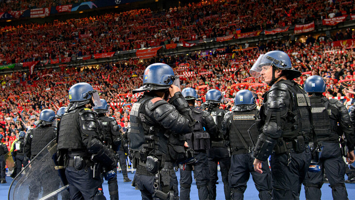 На финале ЛЧ были беспорядки