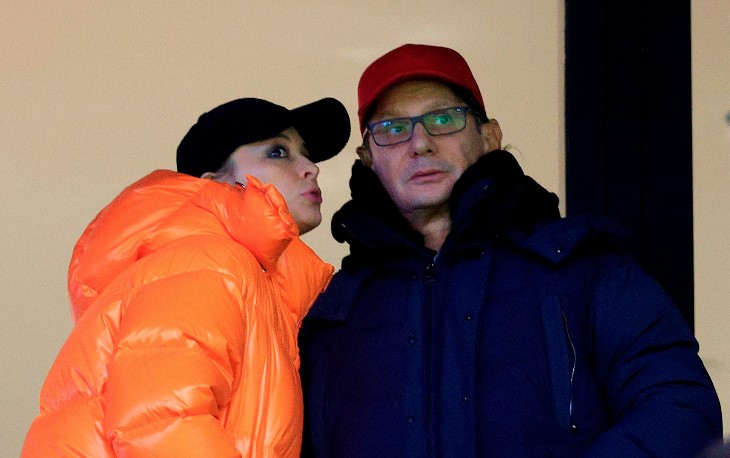 Зарема Салихова и Леонид Федун