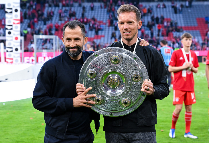 Хасан Салихамиджич и Юлиан Нагельсманн