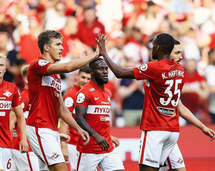 Футболисты «Спартака»