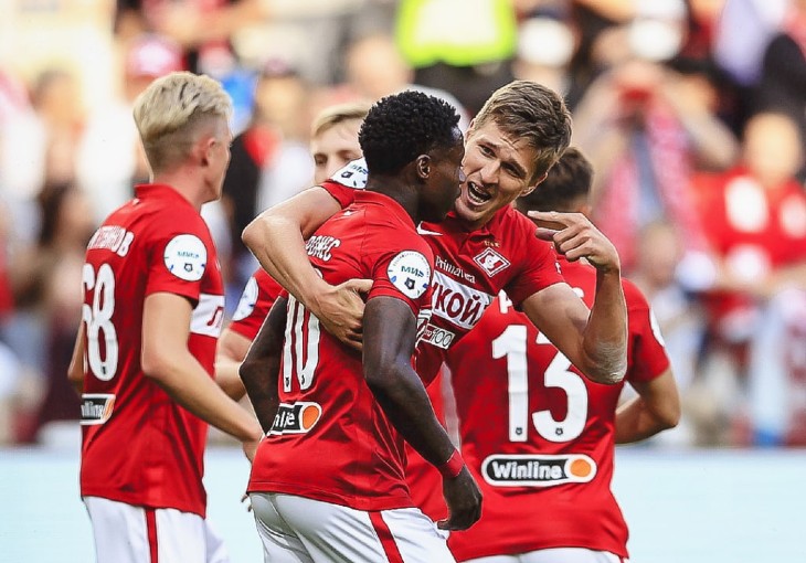 Александр Соболев и Квинси Промес