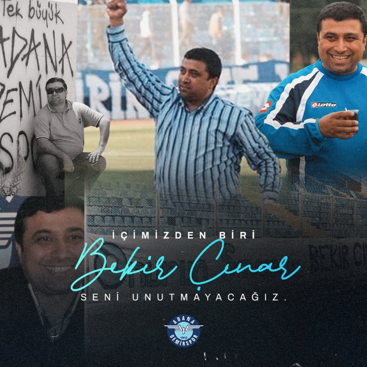 Клуб помнит Бекира Чинара