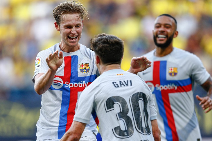 Френки де Йонг открывает счет