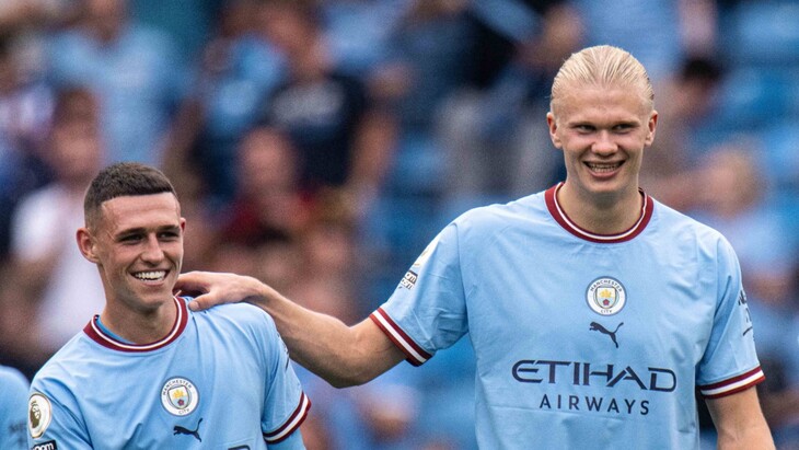 Фил Фоден и Эрлинг Холанн