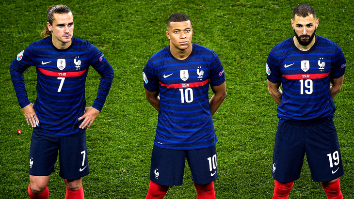 Гризманн, Мбаппе и Бензема