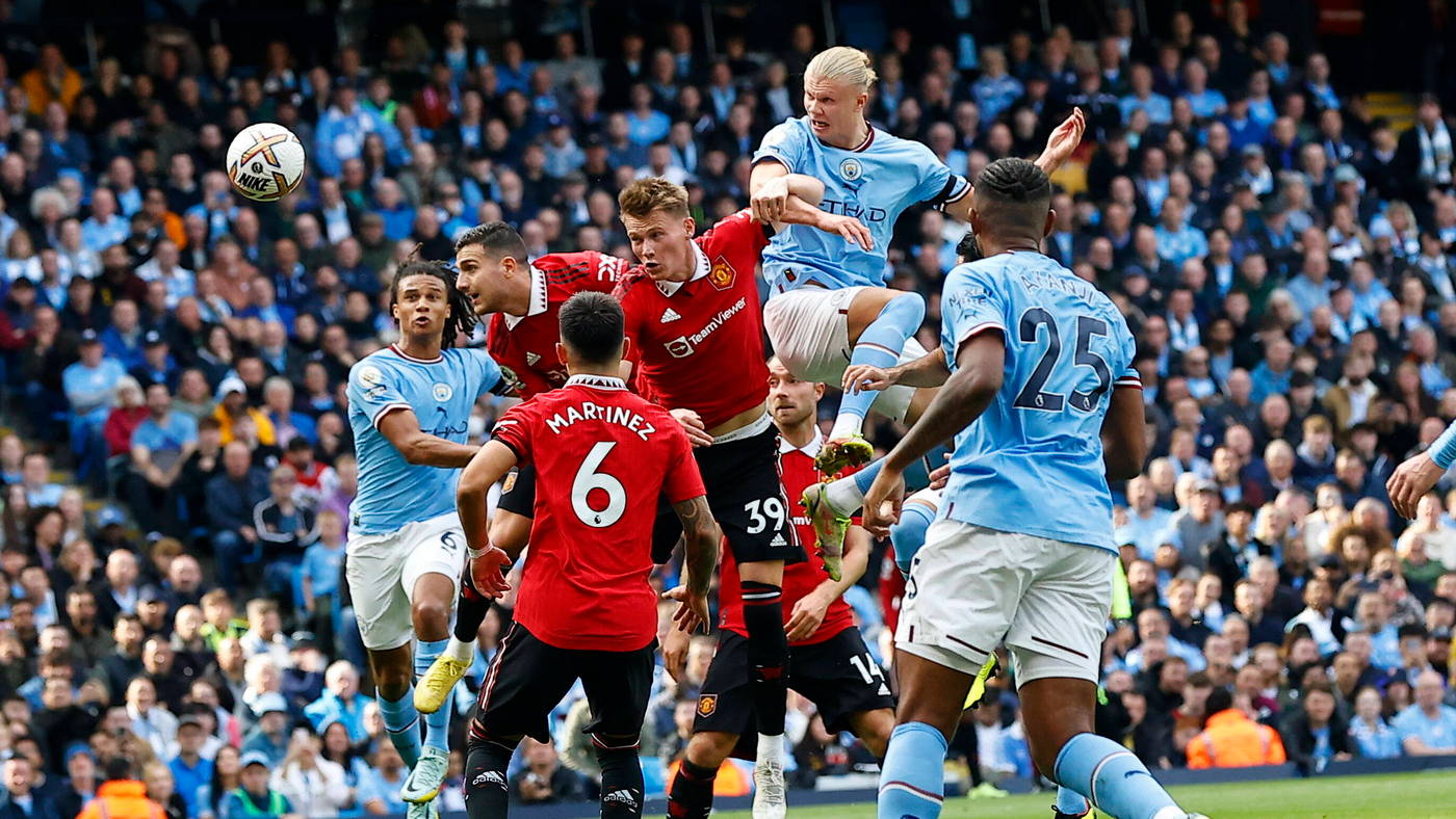 Эрлинг Холанд взлетел над обороной «МЮ»