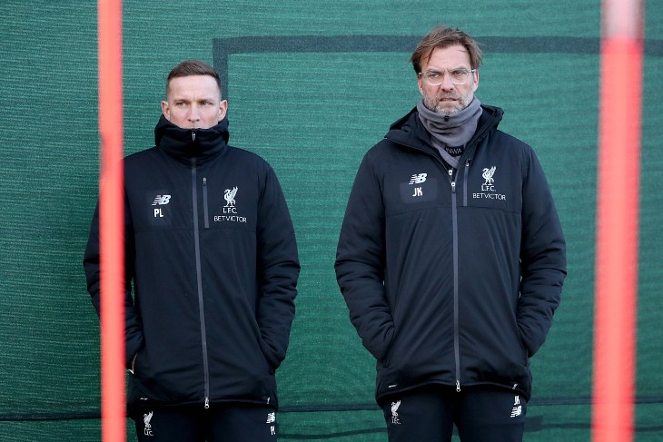 Пеп Лейндерс с Юргеном Клоппом