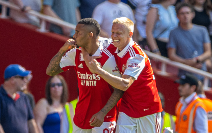 Габриэль Жезус и Александр Зинченко