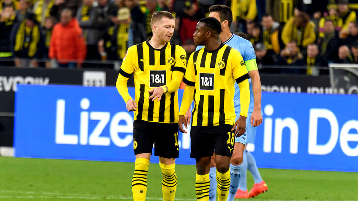 Марко Ройс и Юссуфа Мукоко