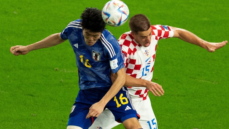 Сборные Японии и Хорватии