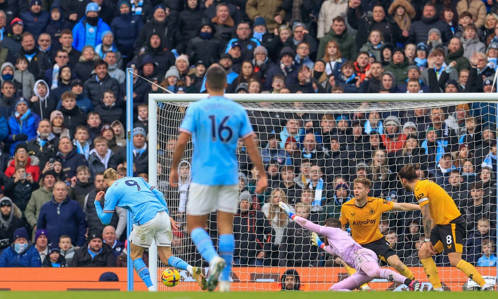 Третий мяч Эрлинга Холанна