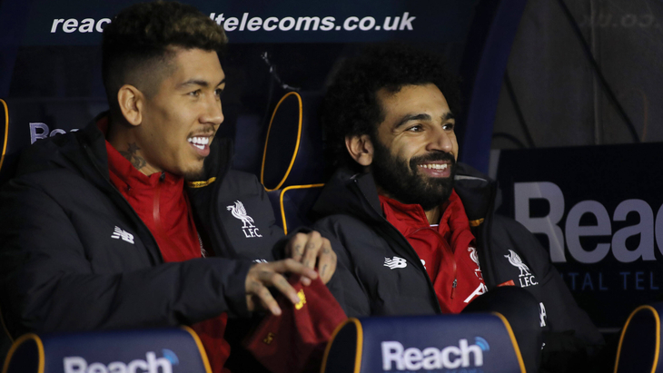 Мохамед Салах и Роберто Фирмино