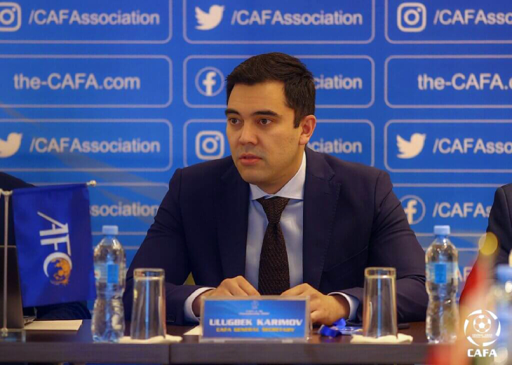 Генсек CAFA Улугбек Каримов