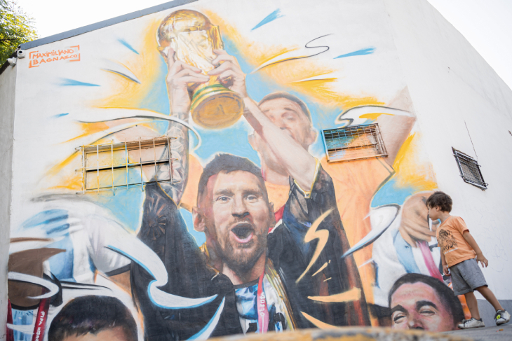 Месси увековечили в Буэнос-Айресе