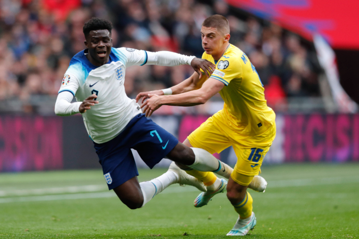 Англия — Украина