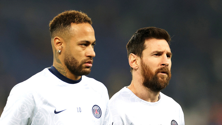 Неймар и Лионель Месси