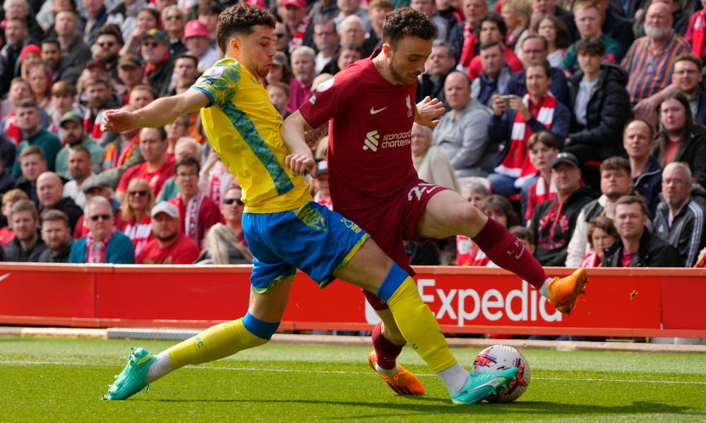 Фрагмент матча Ливерпуль — Ноттингем Форест