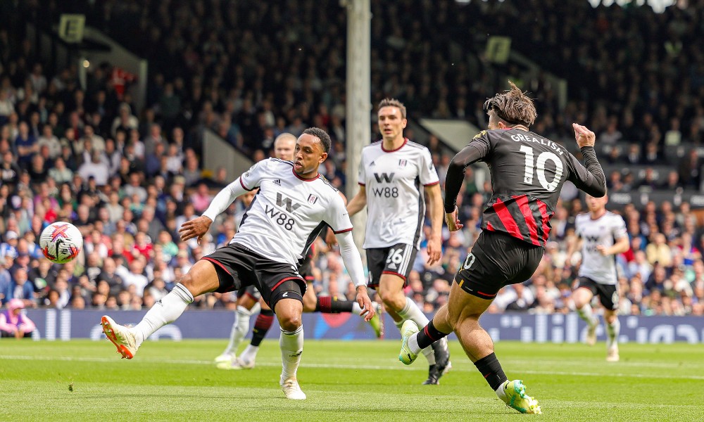Фрагмент матча Фулхэм — Манчестер Сити