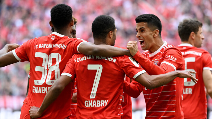 Фрагмент матча «Бавария» — «Герта»