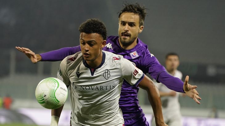 Лука Раньери в матче против «Базеля»