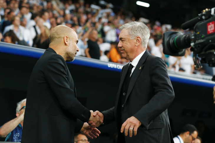 Гвардиола и Анчелотти