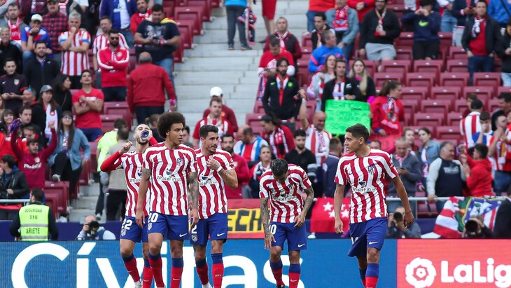 Фрагмент матча «Атлетико» — «Осасуна»