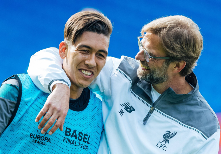 Фирмино и Клопп