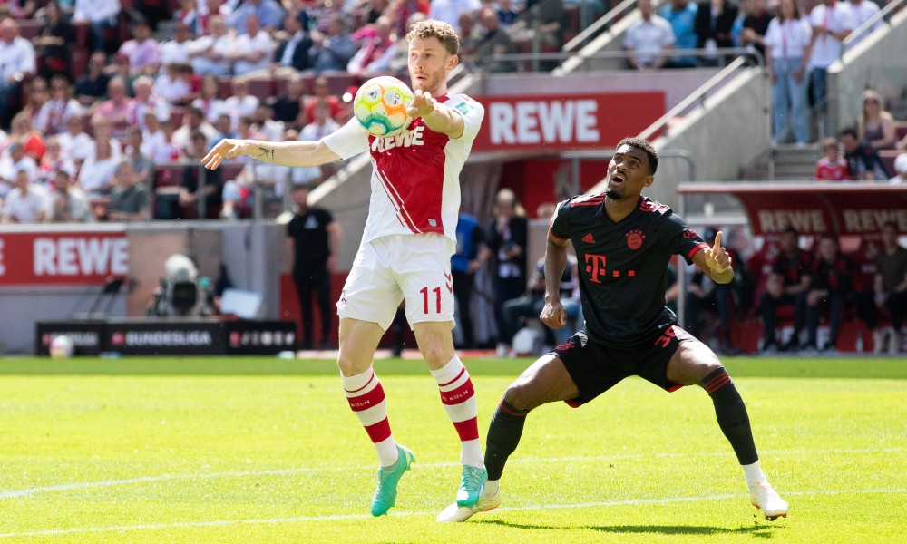 Фрагмент матча Кельн — Бавария