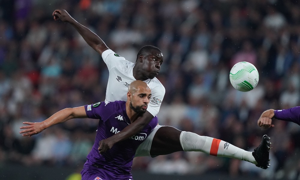 Фрагмент матча Фиорентина — Вест Хэм