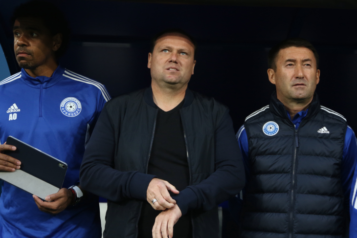 Тренерский штаб и Марцел Личка