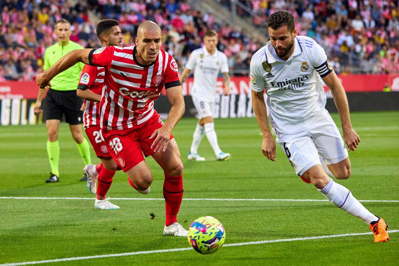 Ориоль Ромеу догоняет капитана «Реала» Начо Фернандеса