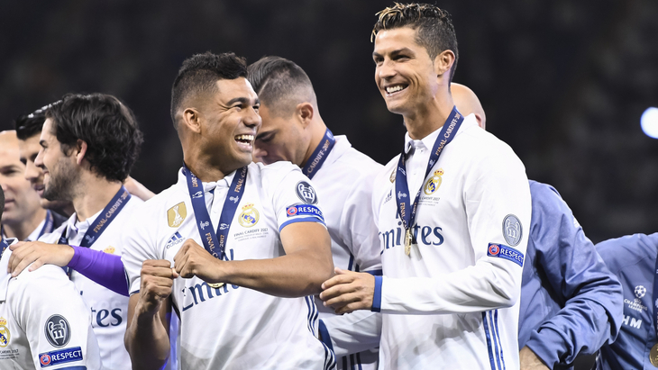 Каземиро и Криштиану Роналду