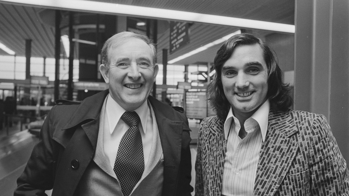 Дэнни Бланчфлауэр и Джордж Бест