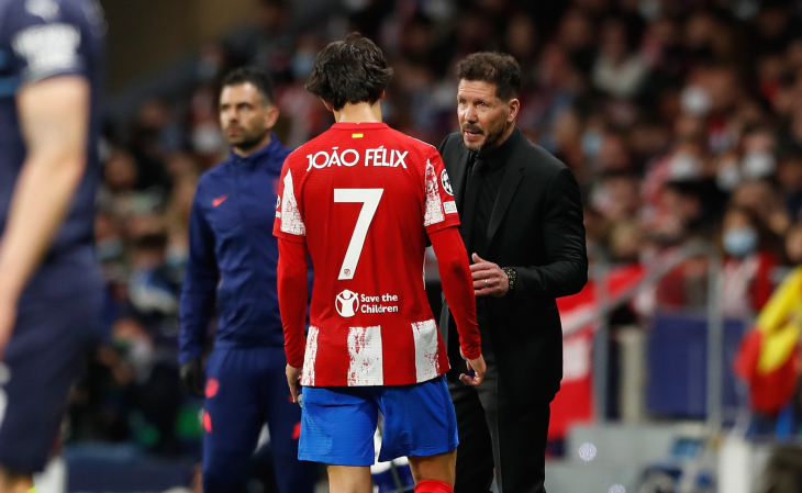 Жоау Феликс и Диего Симеоне