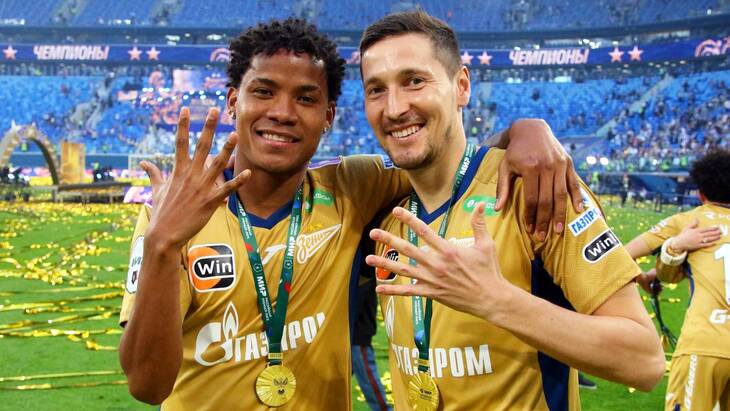 «Зенит» идет за шестым чемпионством подряд?