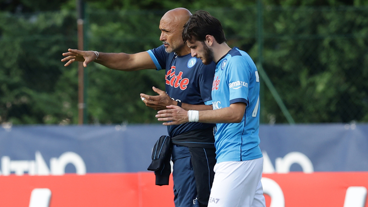 Хвича Кварацхелия и Лучано Спаллетти