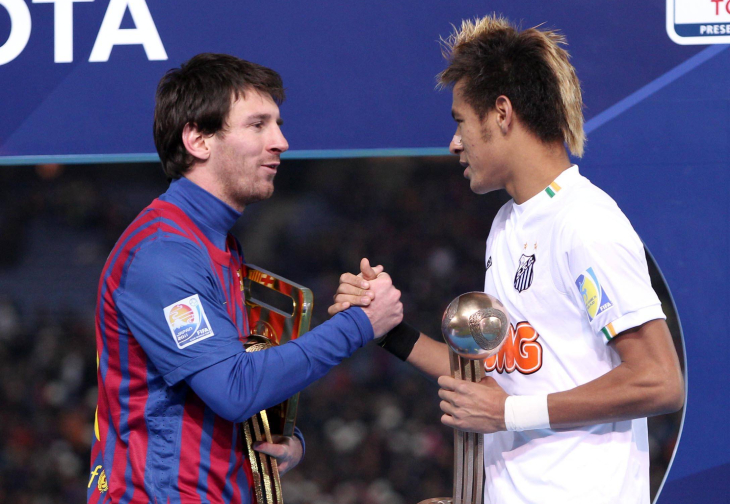 Месси и Неймар