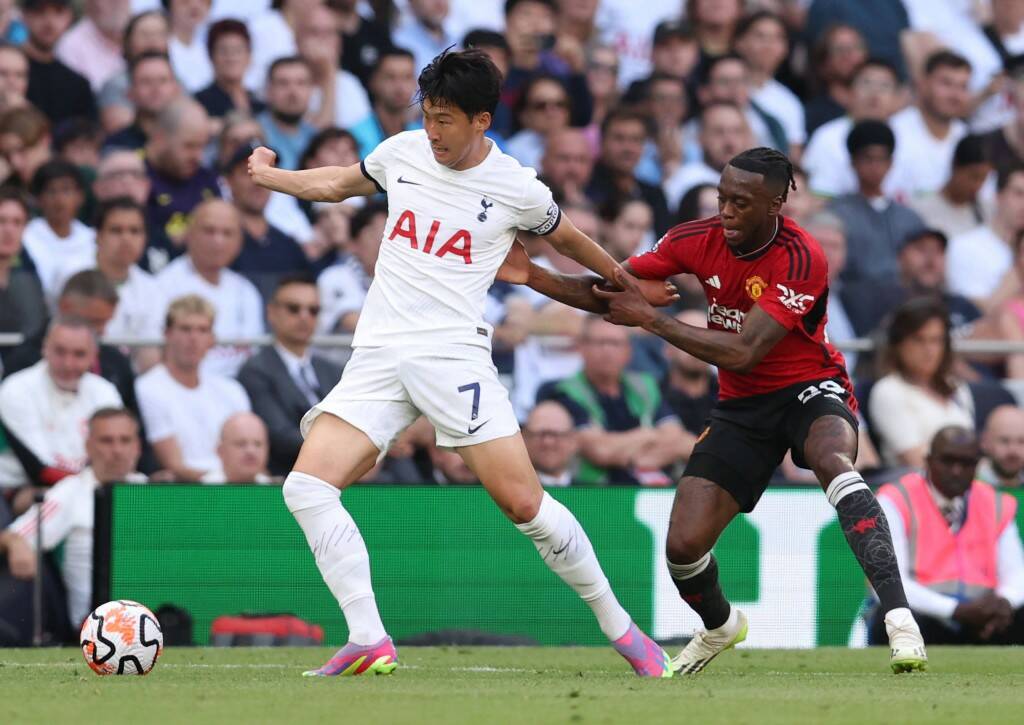 Фрагмент матча Тоттенхэм — Манчестер Юнайтед