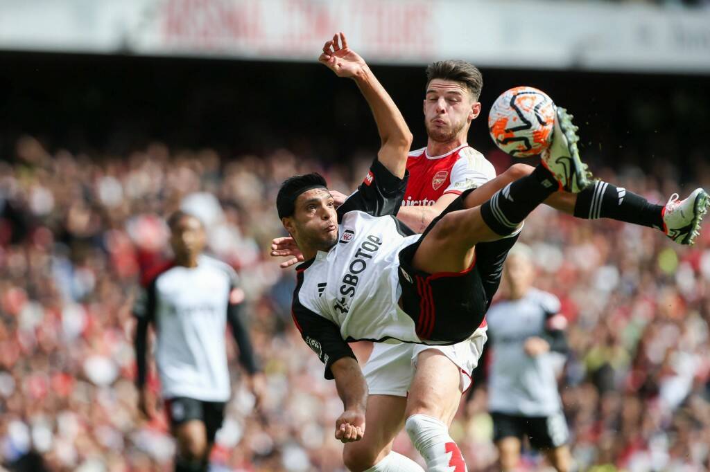 Фрагмент матча Арсенал — Фулхэм