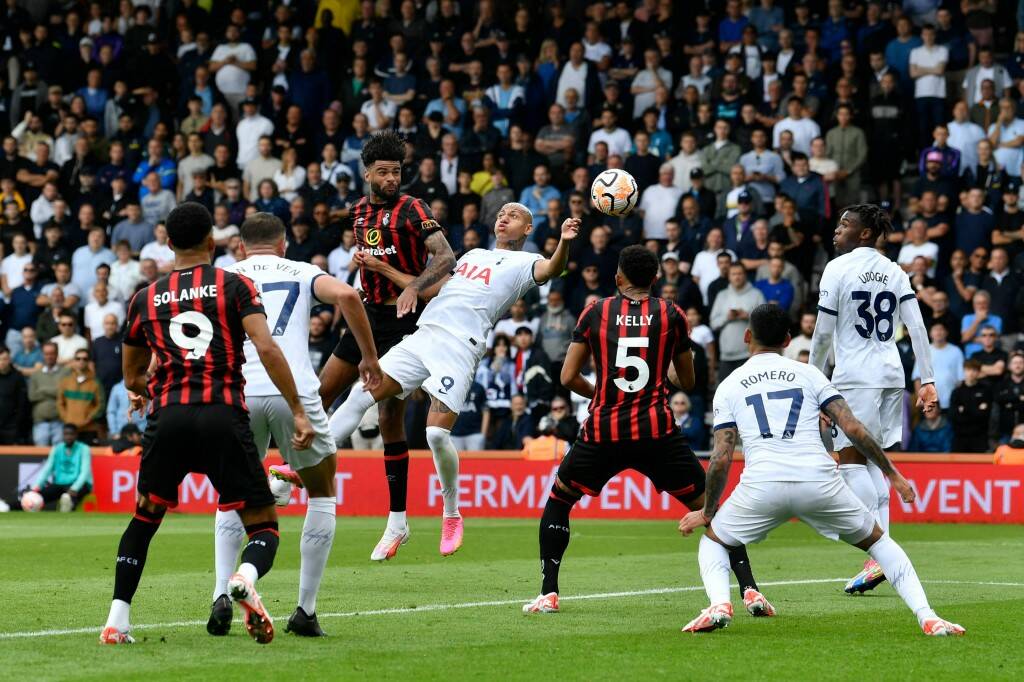 Фрагмент матча Борнмут — Тоттенхэм