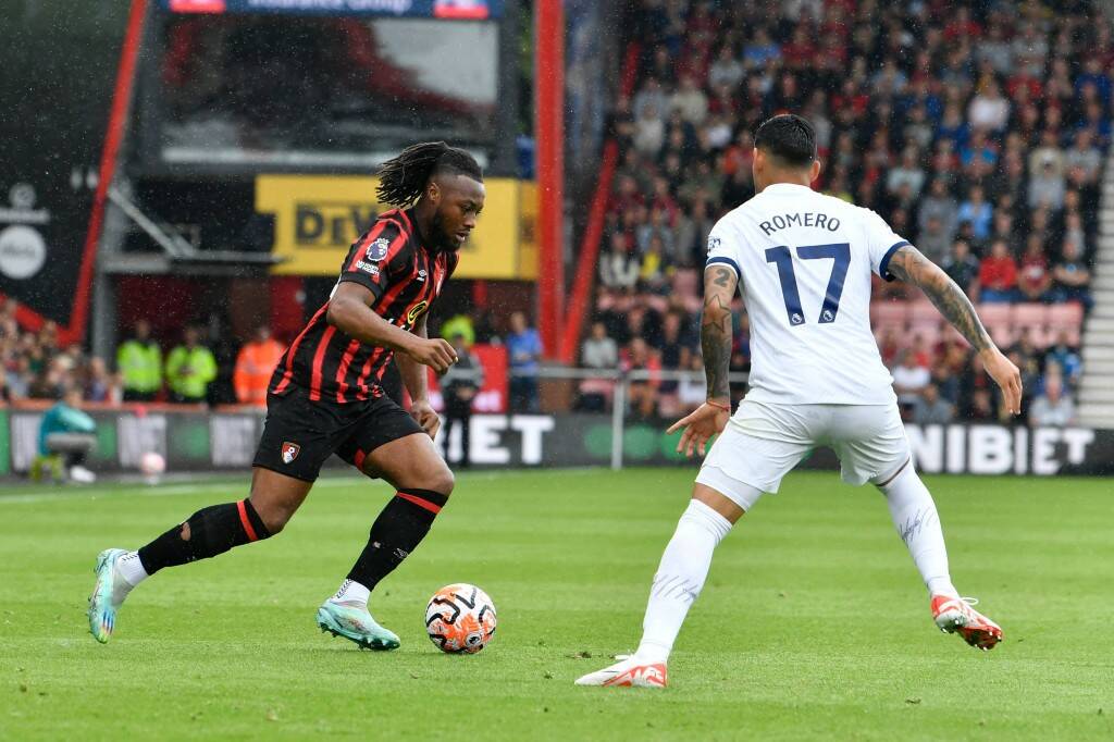 Фрагмент матча Борнмут — Тоттенхэм